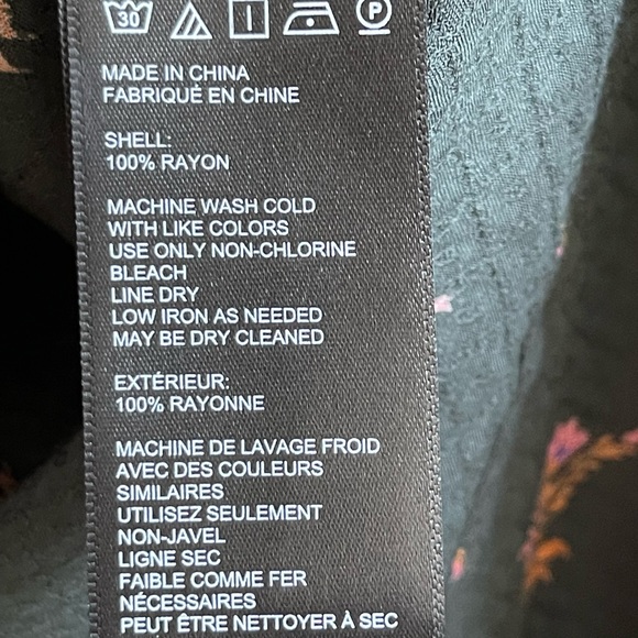 Urban Outfitters Green Floral Julia Babydoll Dress - Picture 7 of 9